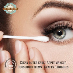 Organic Cotton Ear Buds 60s