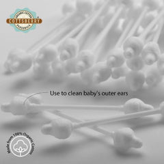 Organic Cotton Safety Buds for Babies 60s
