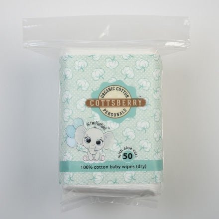 Organic Cotton Baby Wipes 50s